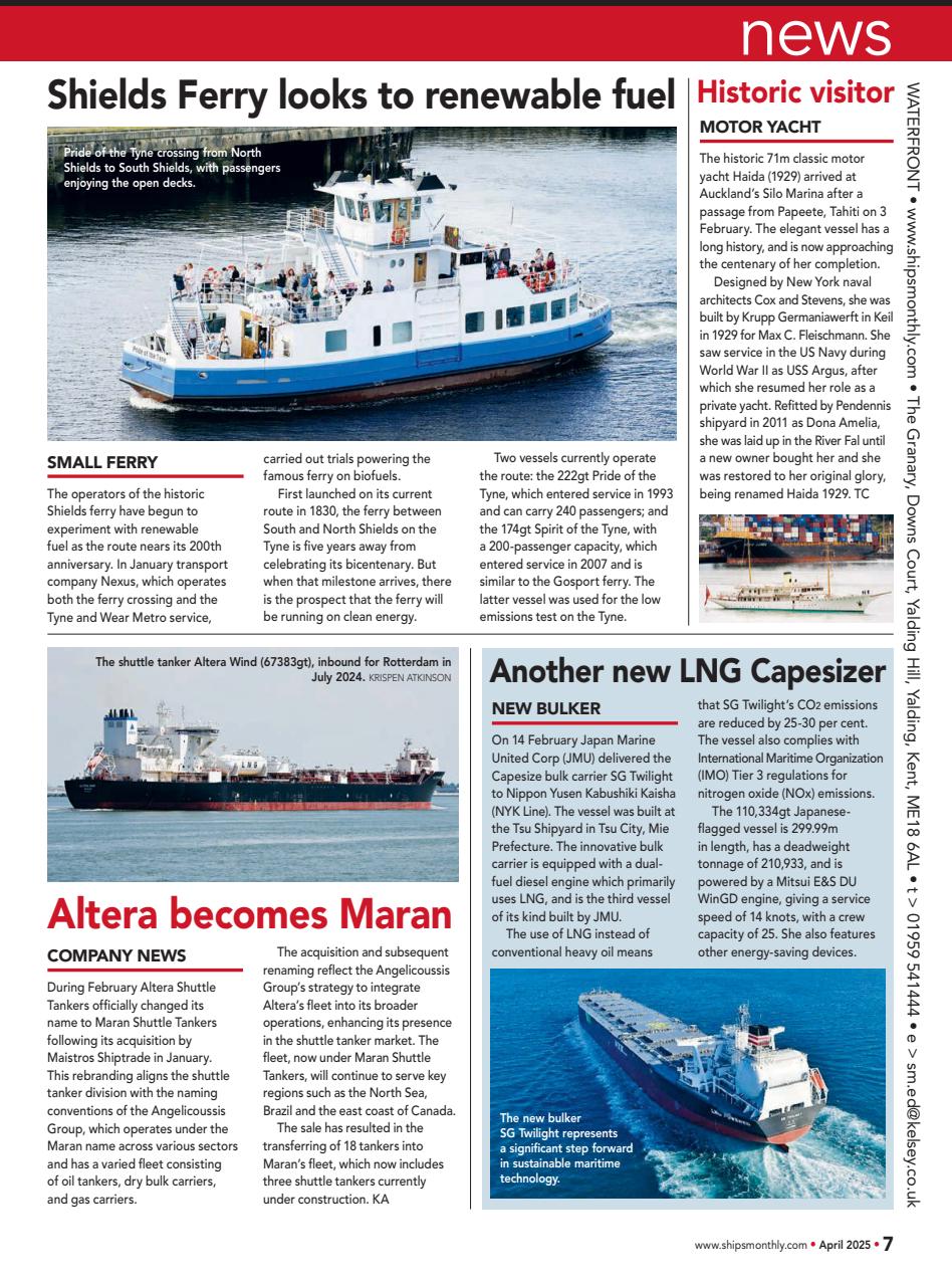 Ships Monthly Preview Pages