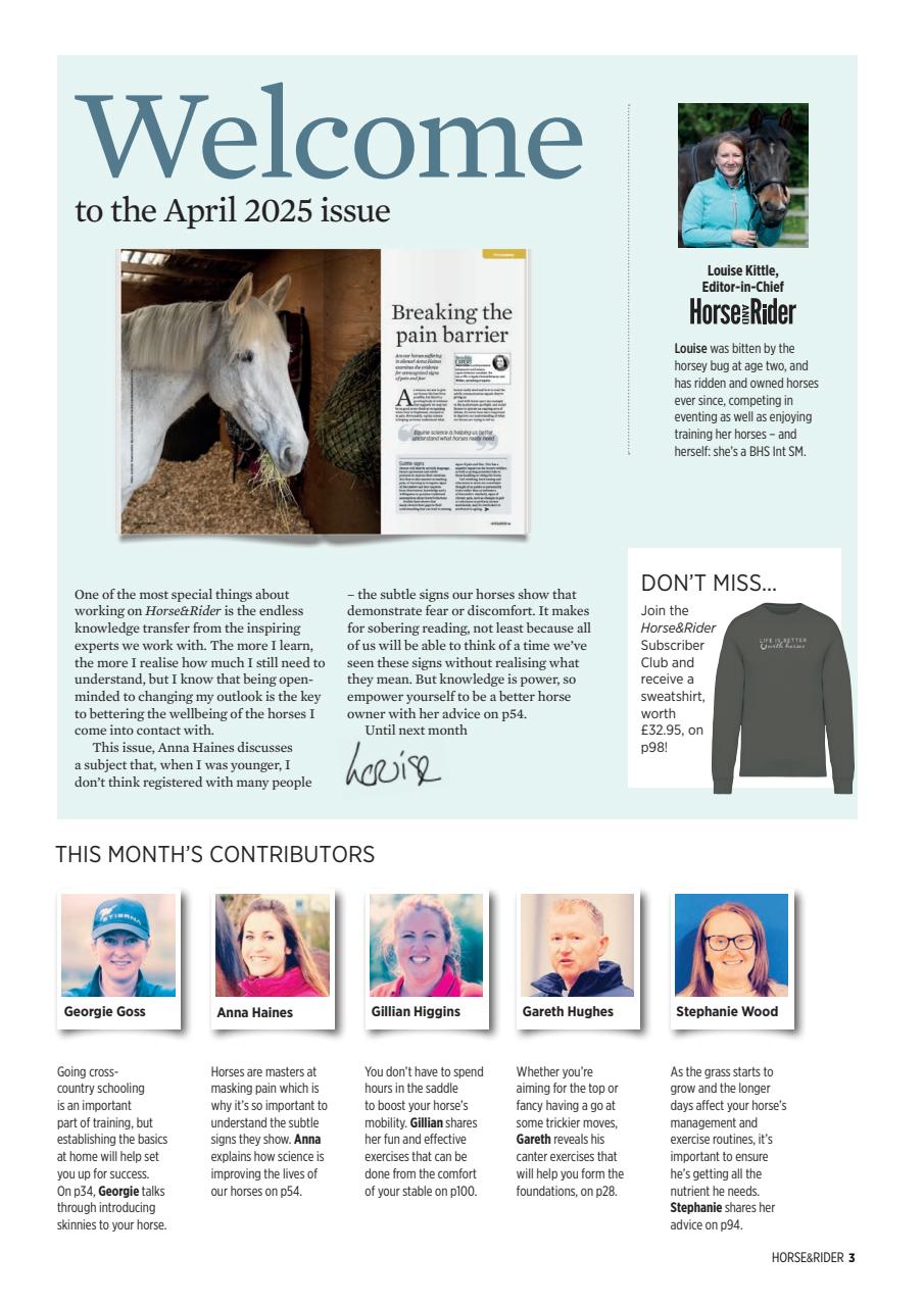 Horse&Rider Magazine - UK equestrian magazine for Horse and Rider Preview Pages
