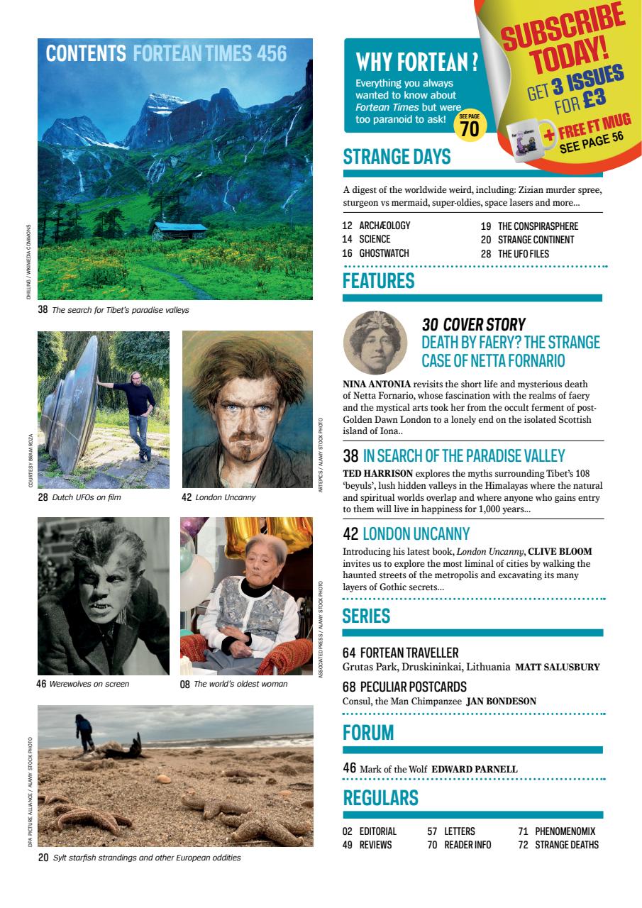 Fortean Times Preview Pages