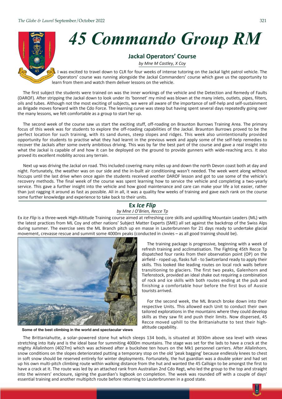 Globe & Laurel Preview Pages