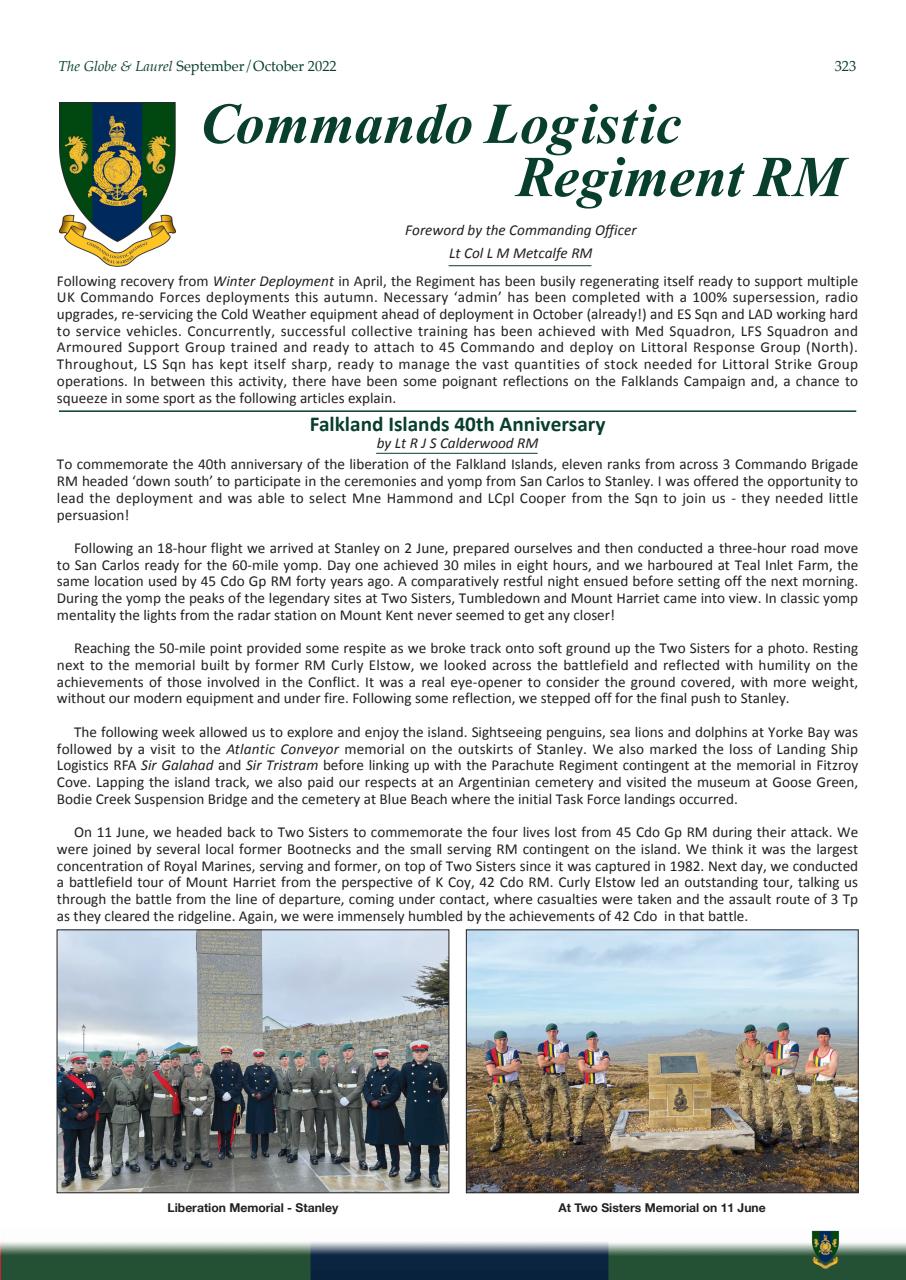 Globe & Laurel Preview Pages