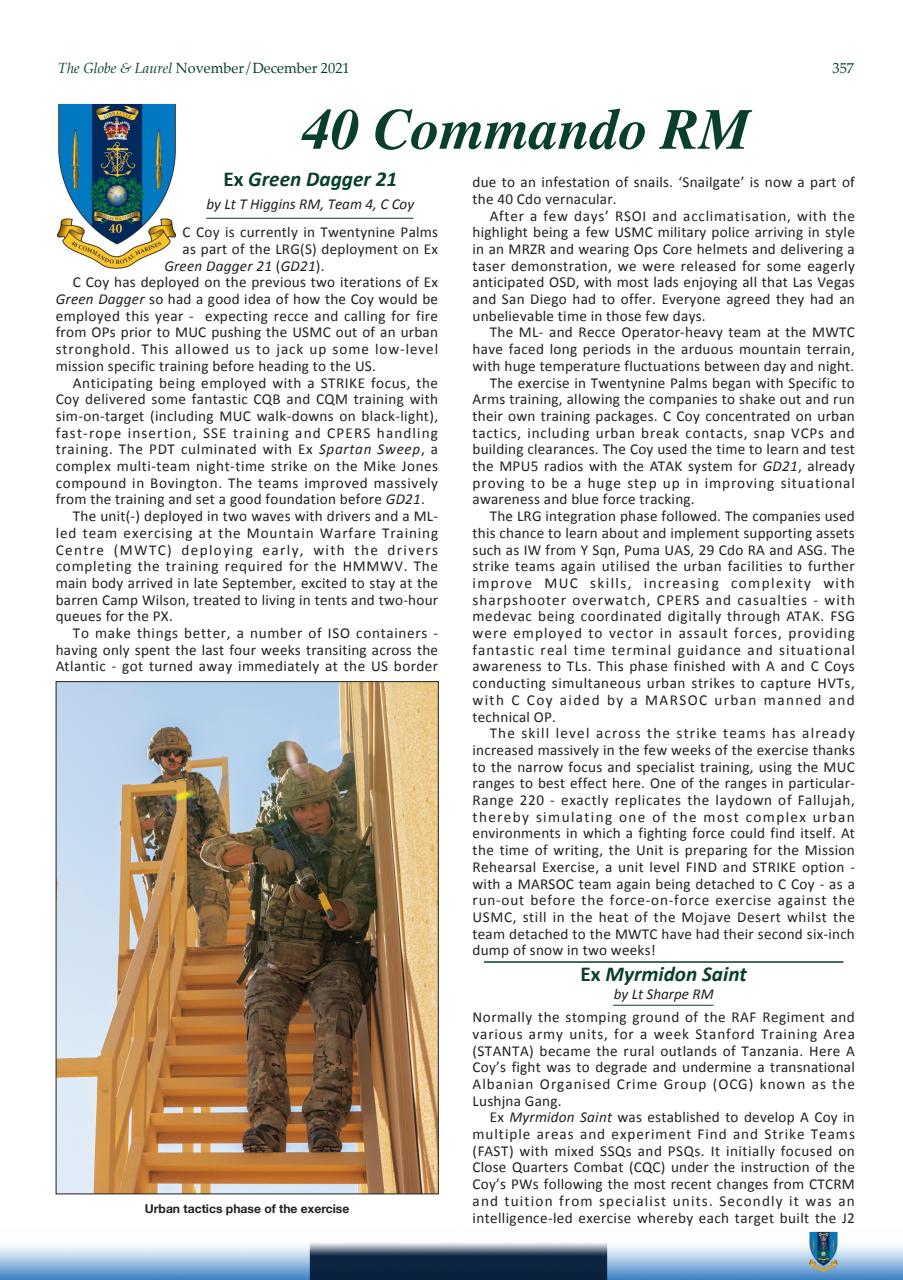 Globe & Laurel Preview Pages