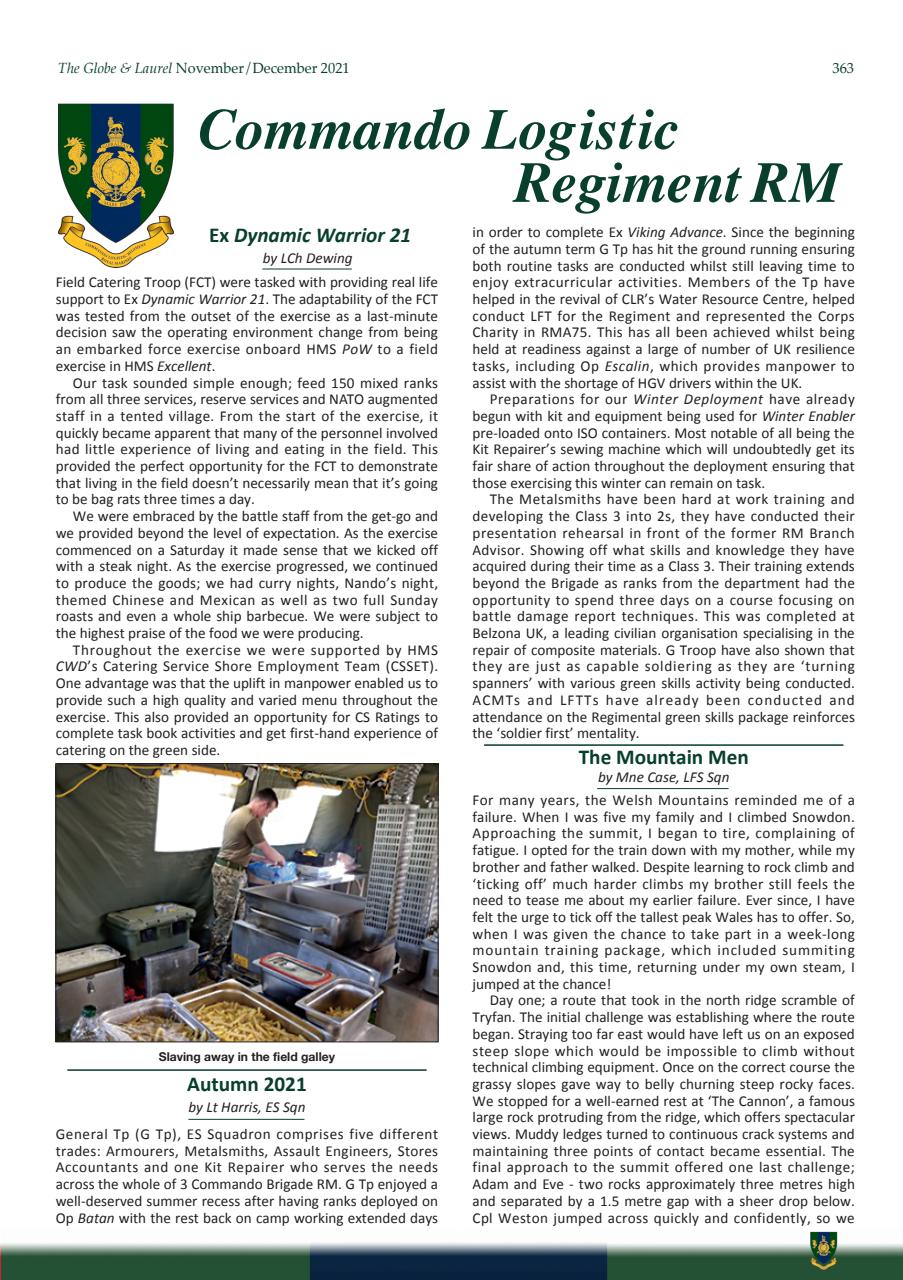 Globe & Laurel Preview Pages