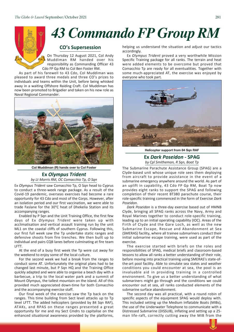 Globe & Laurel Preview Pages