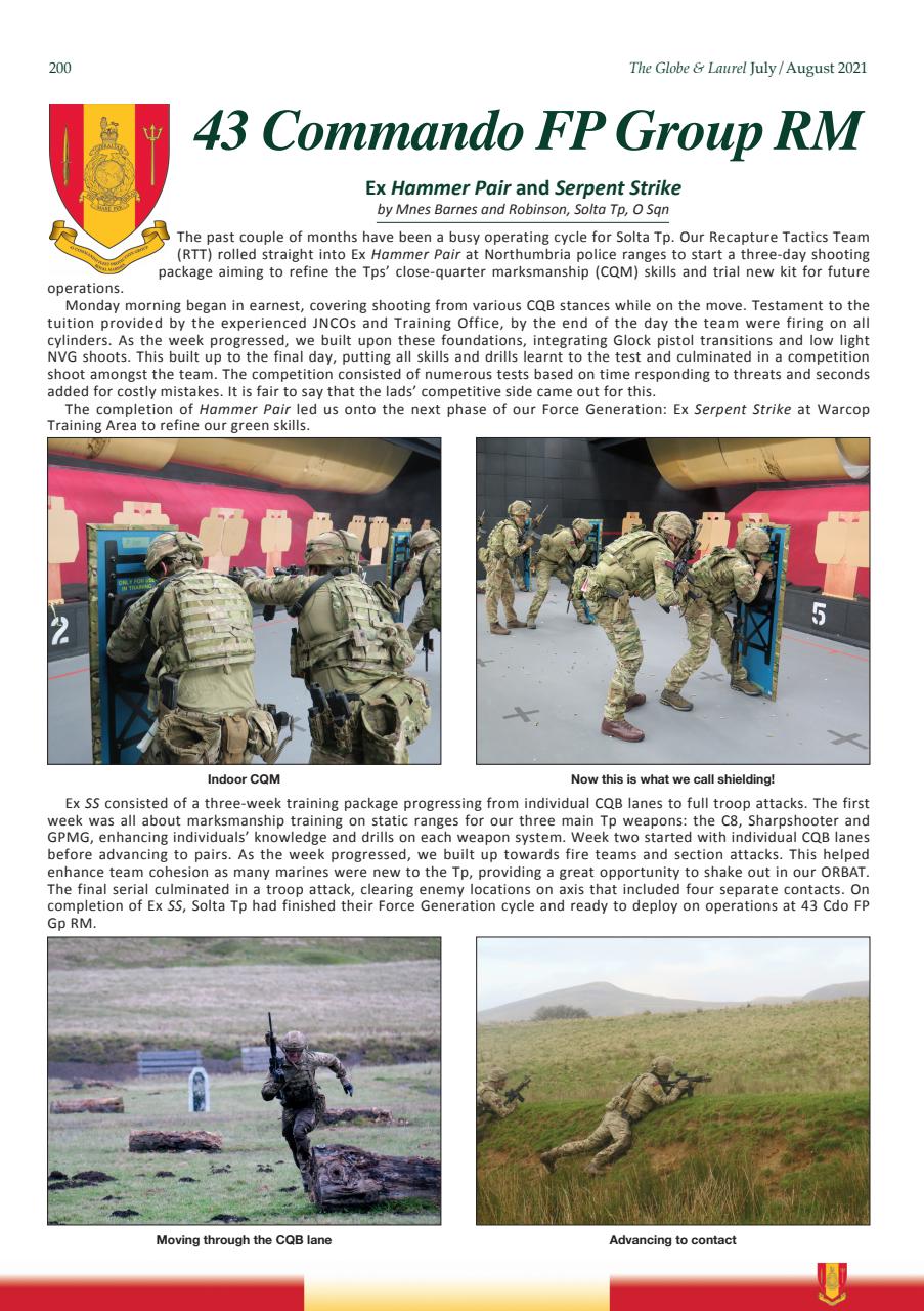 Globe & Laurel Preview Pages