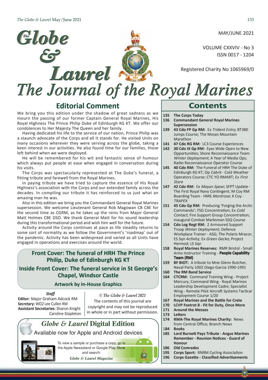 Globe & Laurel Preview Pages