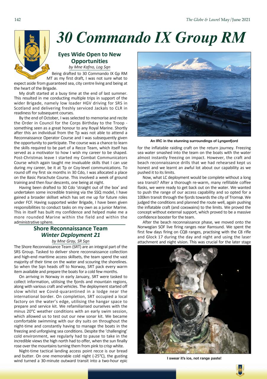 Globe & Laurel Preview Pages