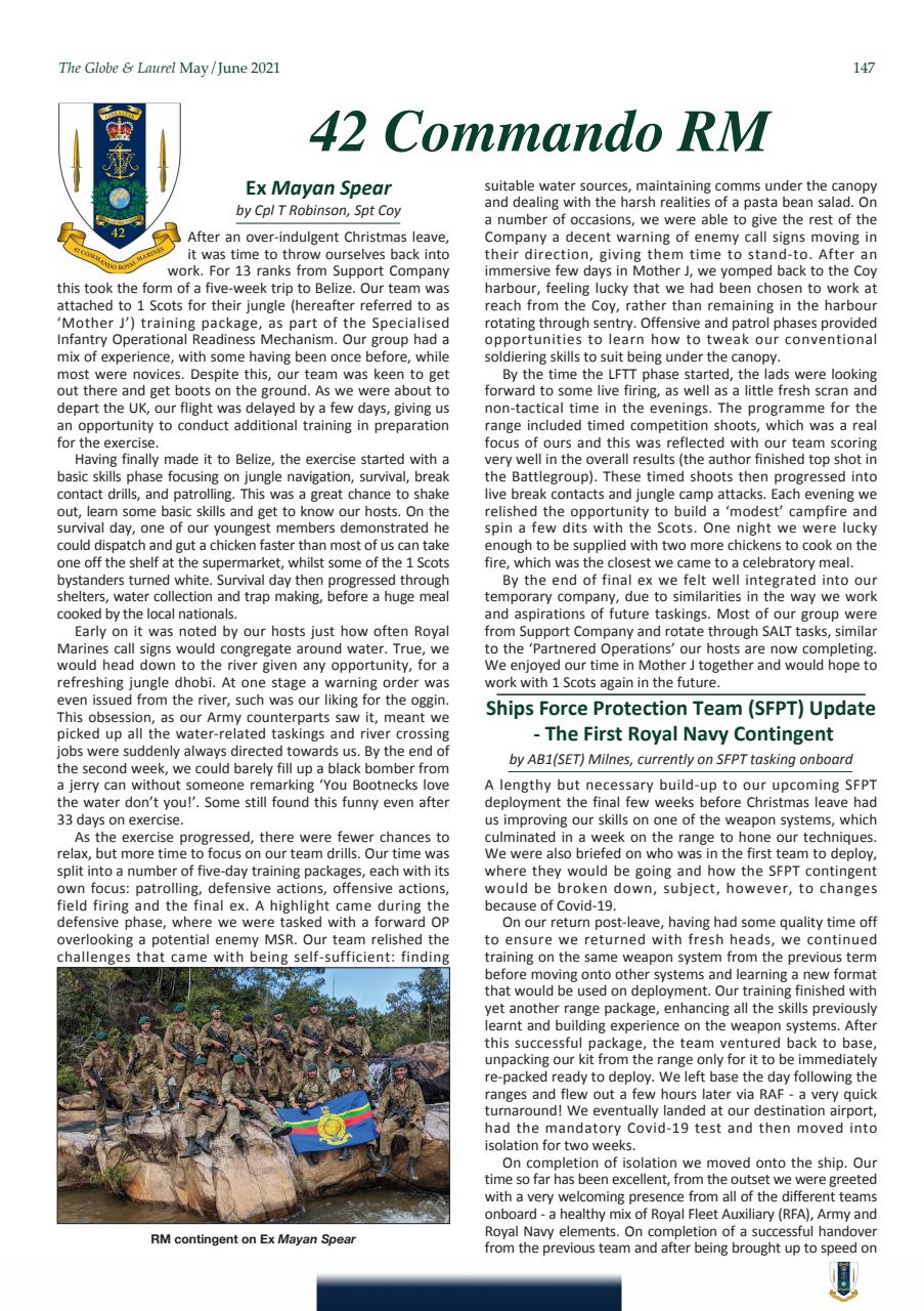 Globe & Laurel Preview Pages