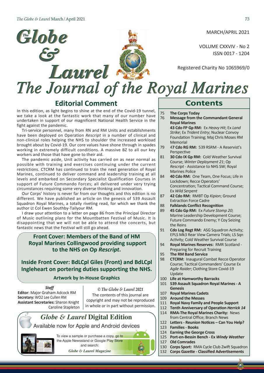 Globe & Laurel Preview Pages