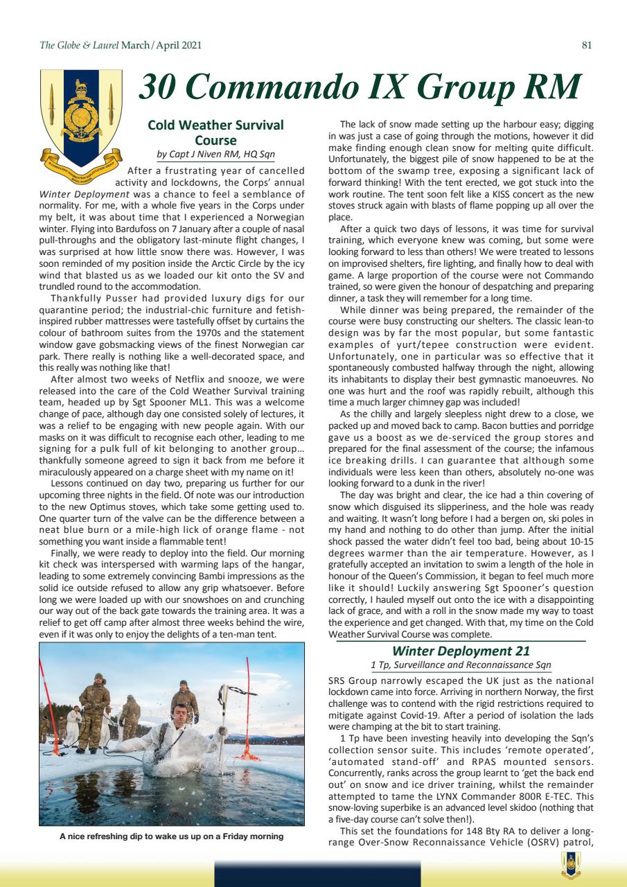 Globe & Laurel Preview Pages