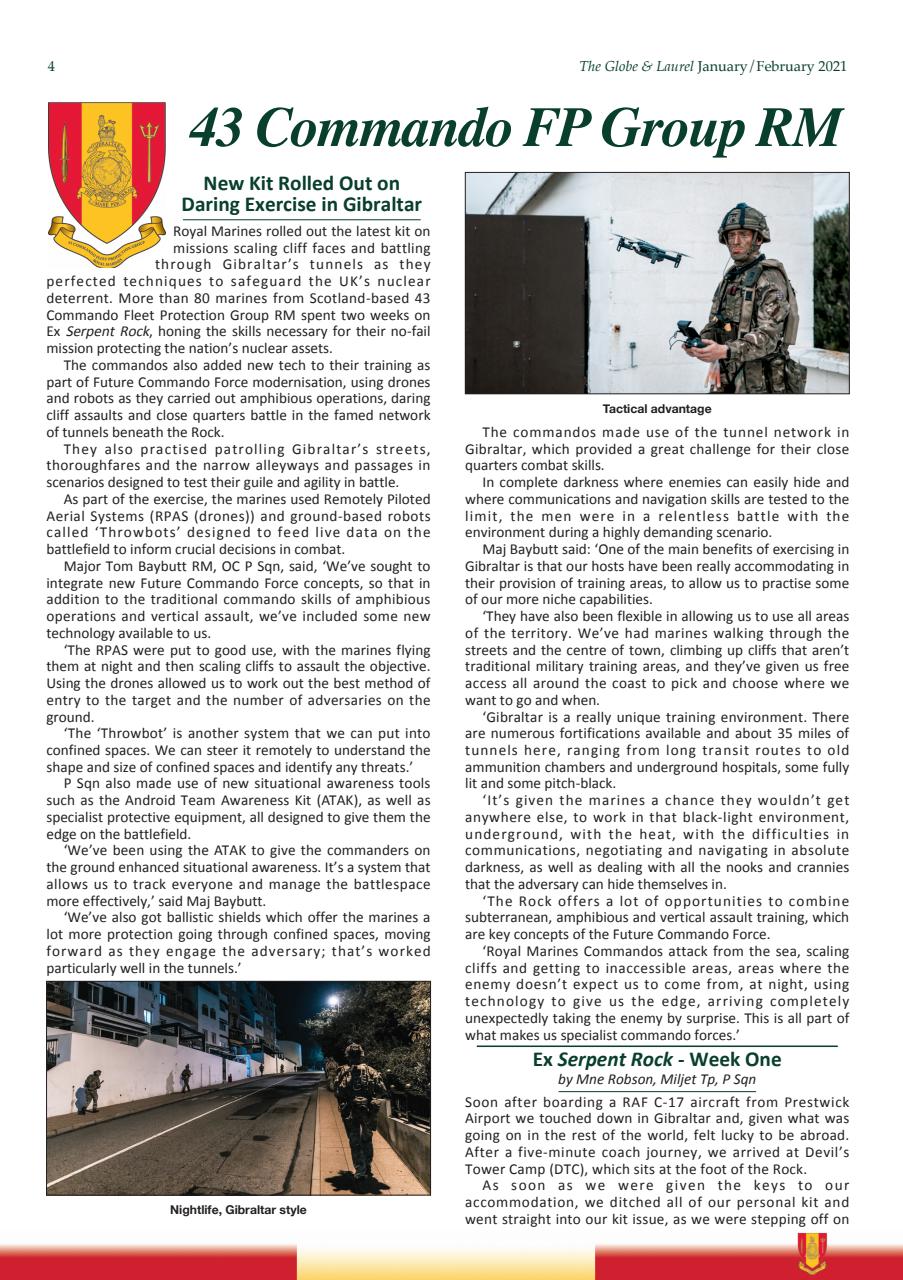 Globe & Laurel Preview Pages