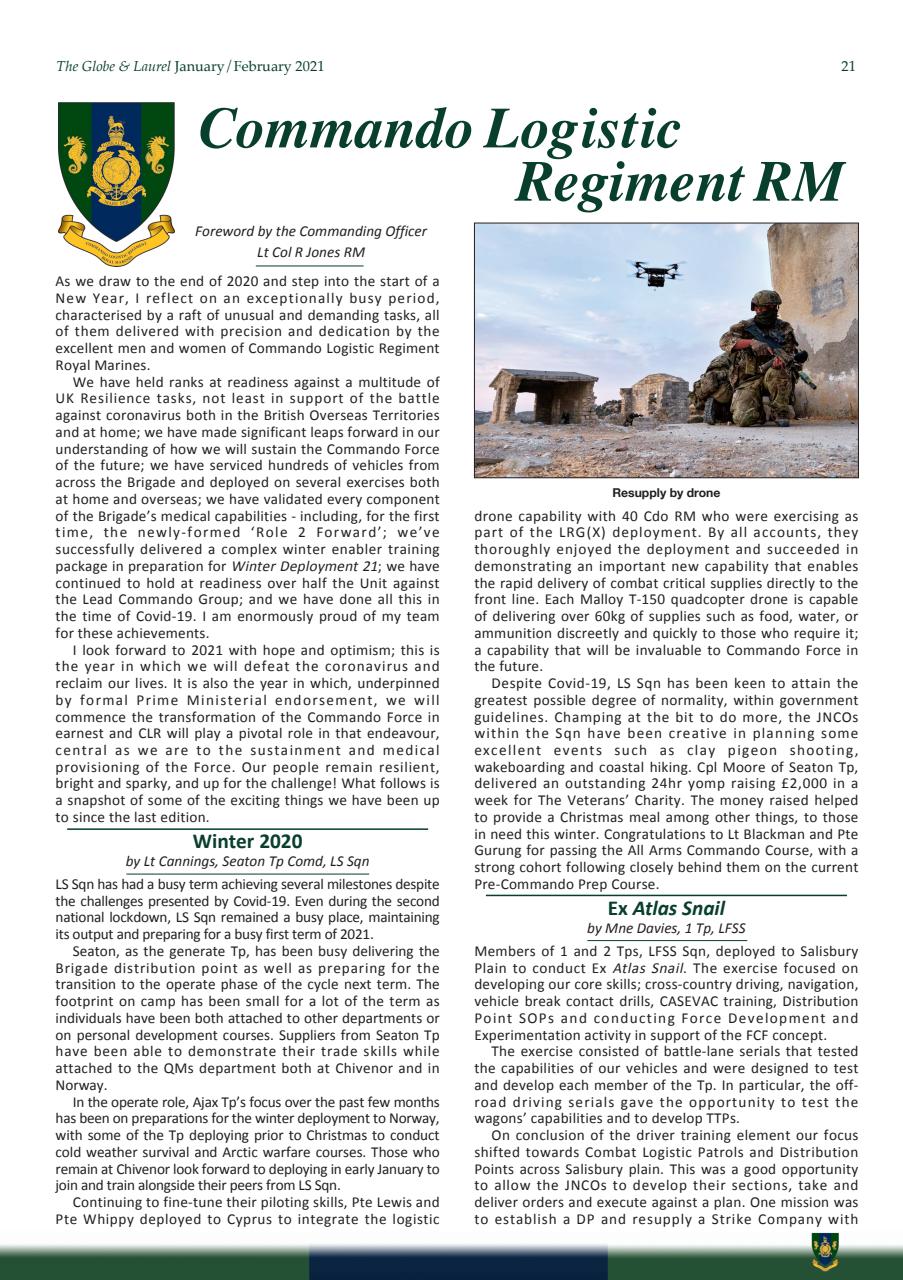 Globe & Laurel Preview Pages