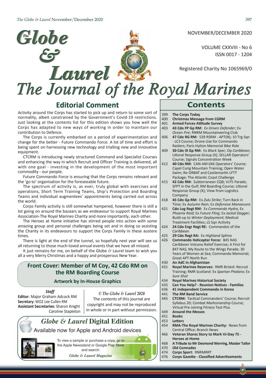 Globe & Laurel Preview Pages