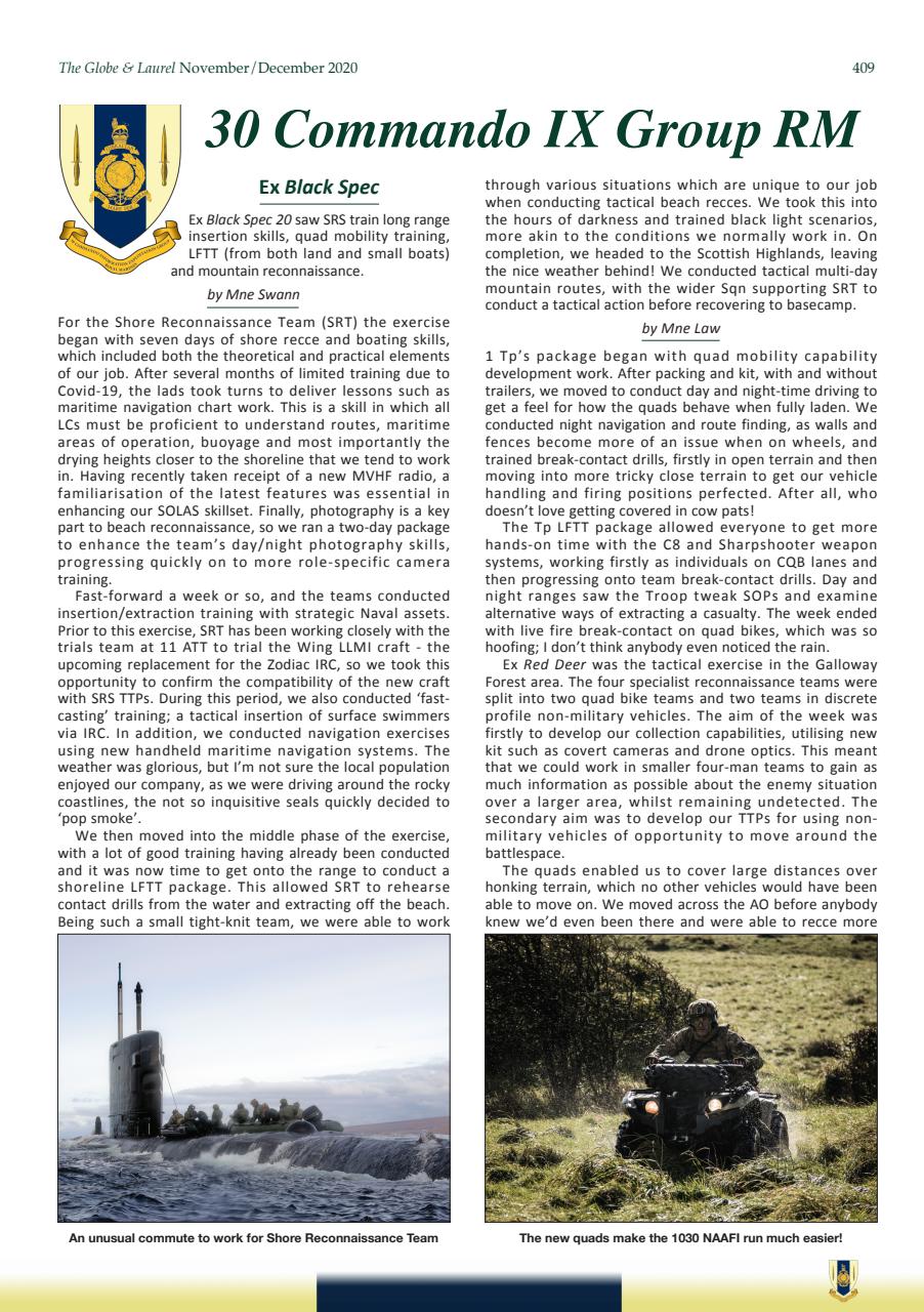 Globe & Laurel Preview Pages