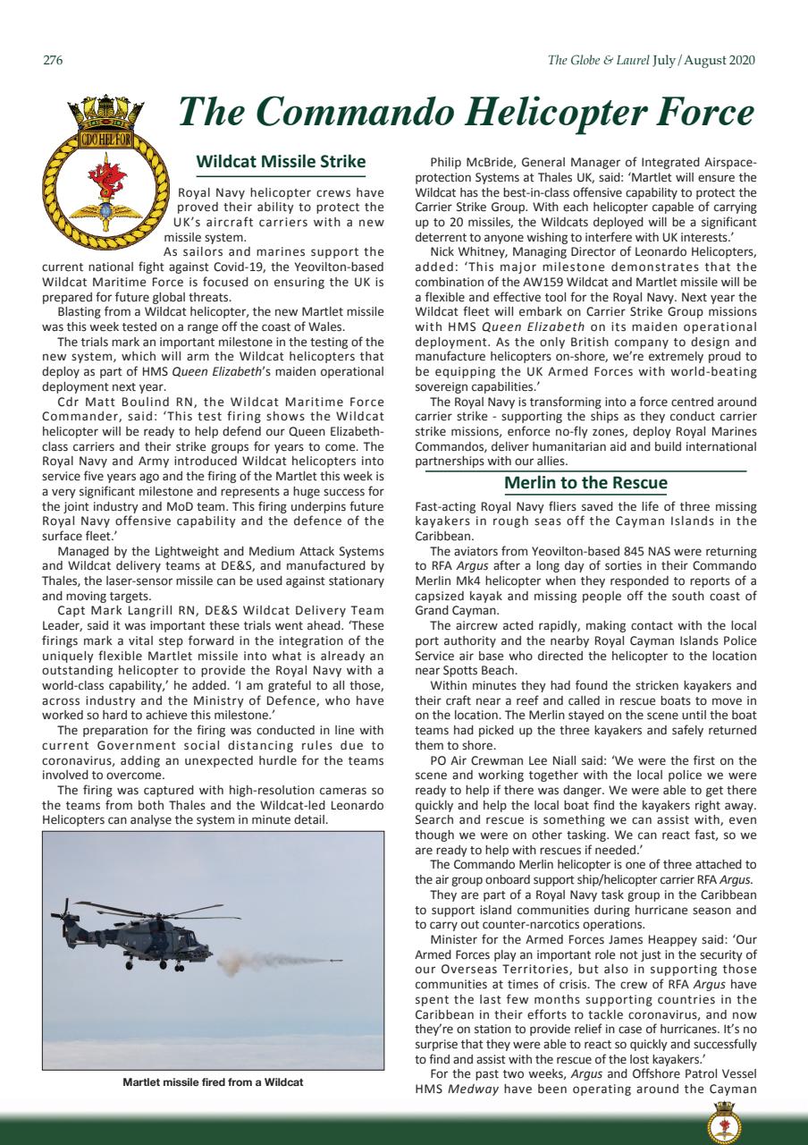 Globe & Laurel Preview Pages