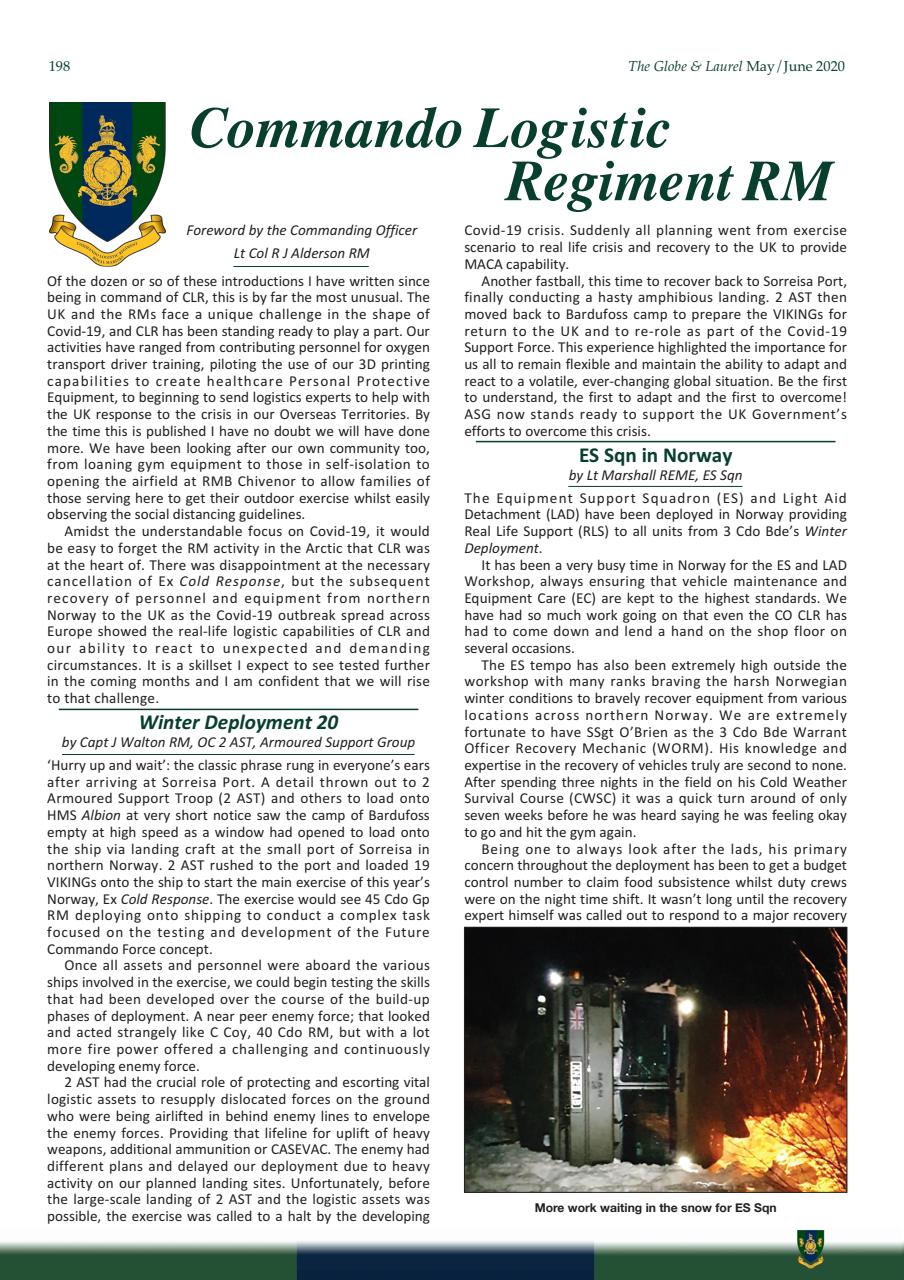 Globe & Laurel Preview Pages