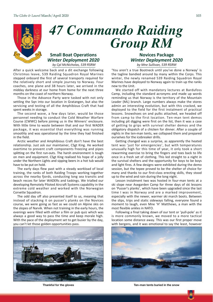 Globe & Laurel Preview Pages