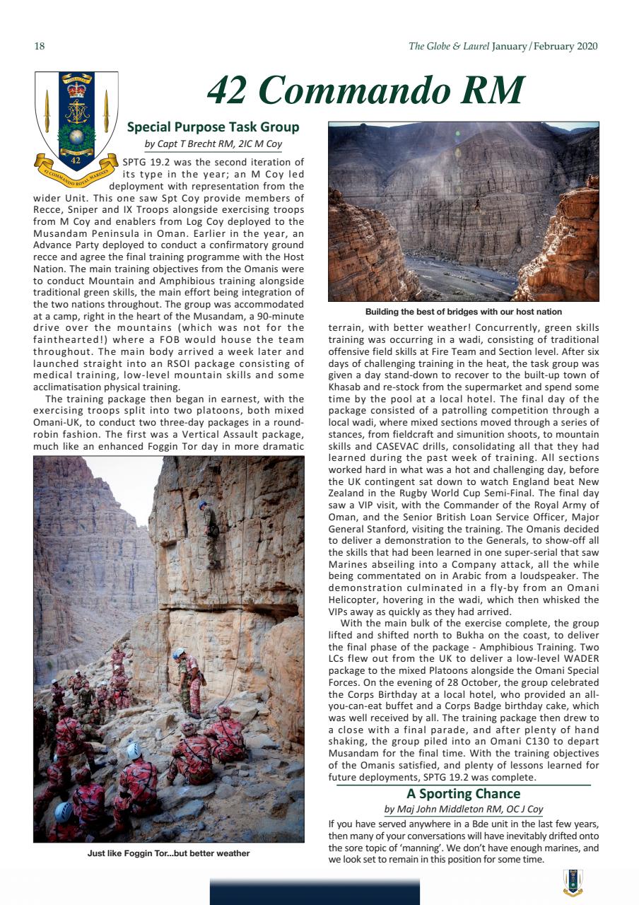 Globe & Laurel Preview Pages