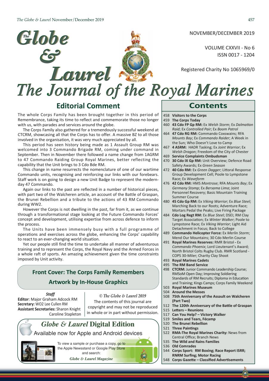 Globe & Laurel Preview Pages