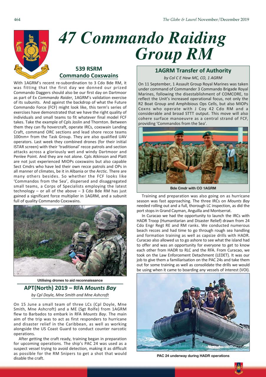 Globe & Laurel Preview Pages