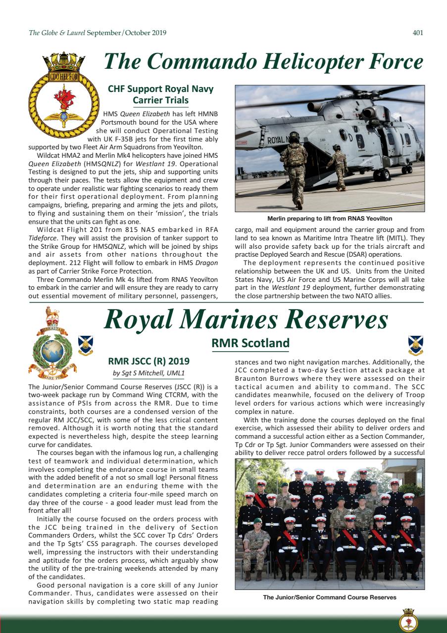 Globe & Laurel Preview Pages