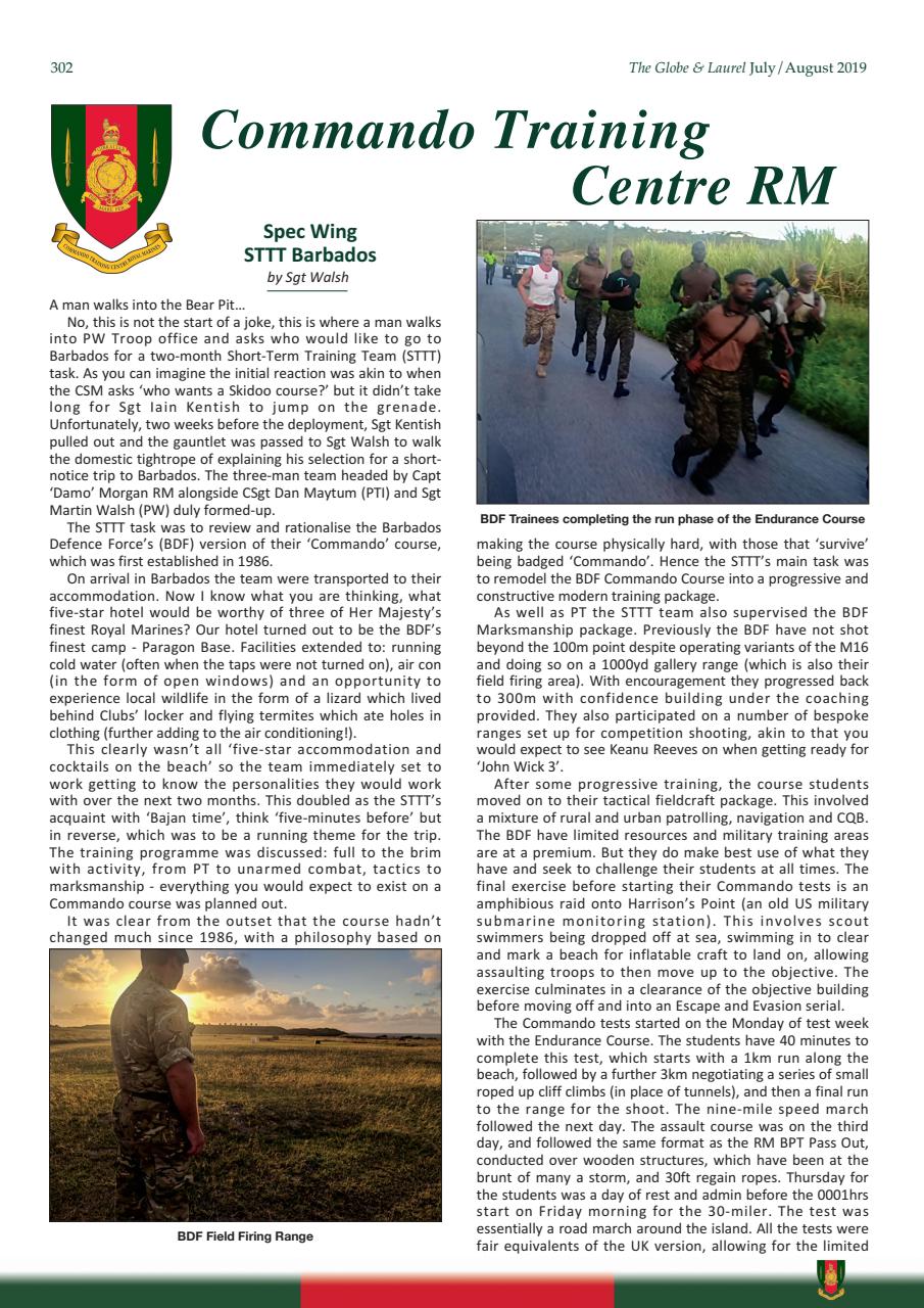 Globe & Laurel Preview Pages