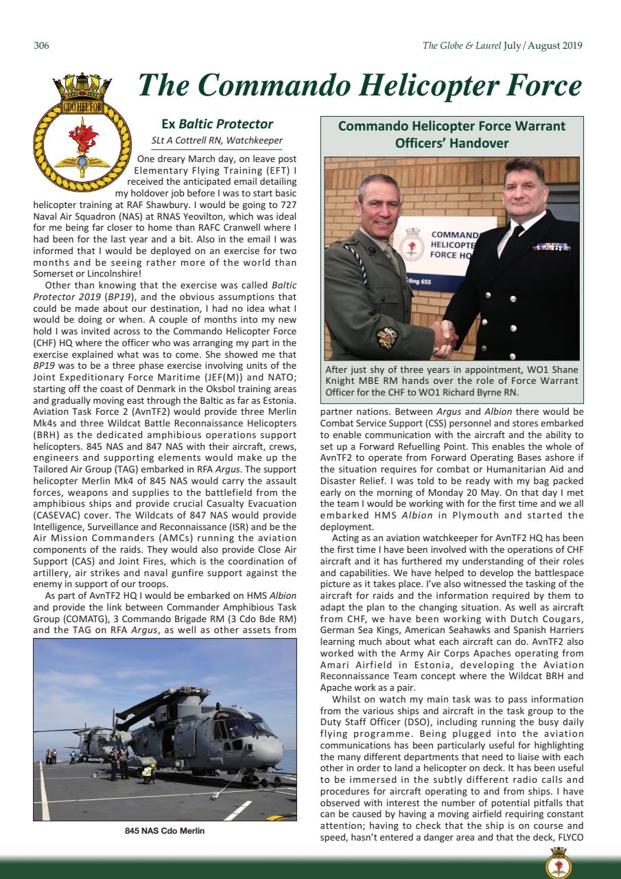 Globe & Laurel Preview Pages