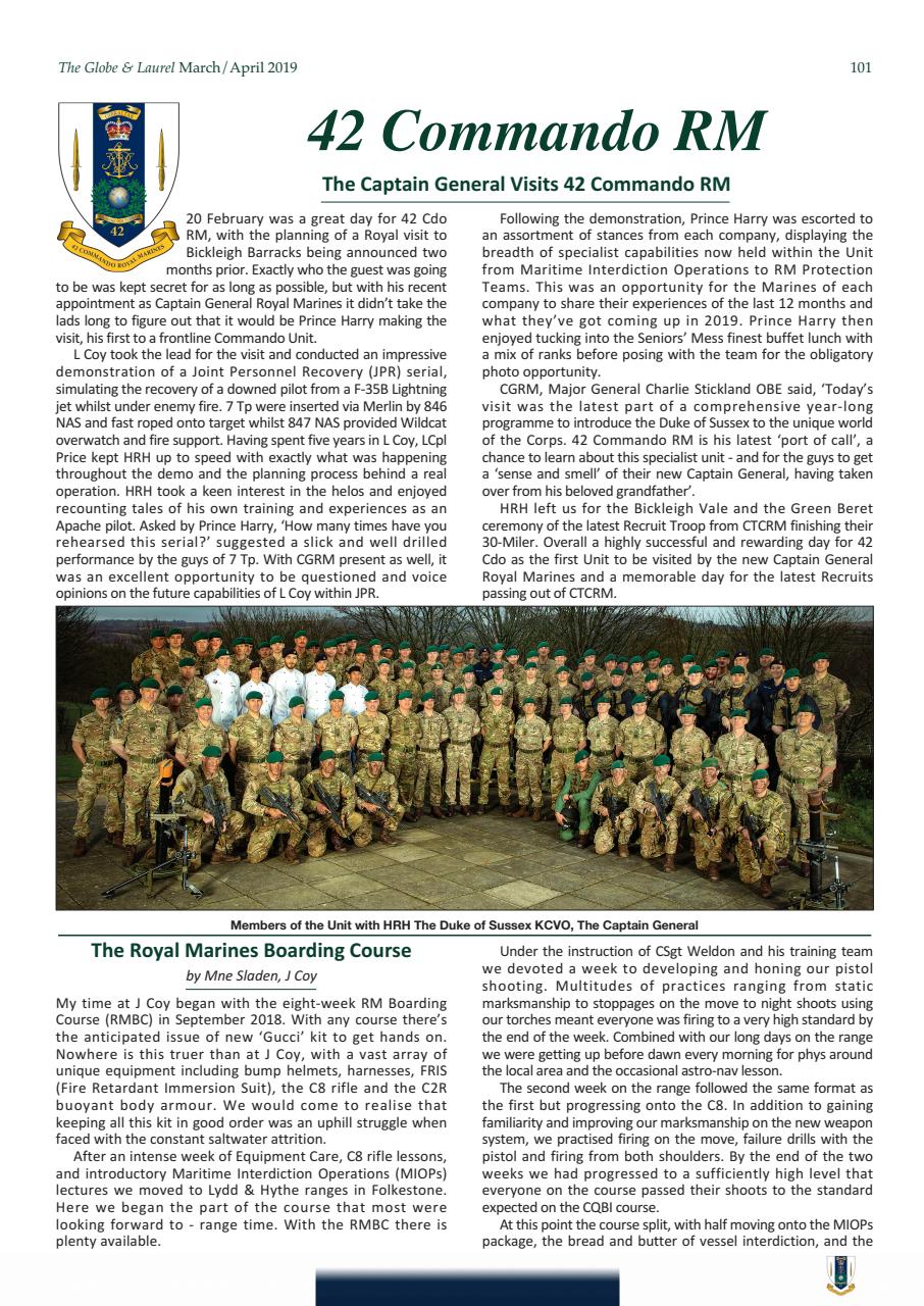 Globe & Laurel Preview Pages