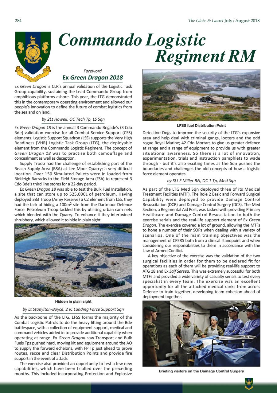 Globe & Laurel Preview Pages