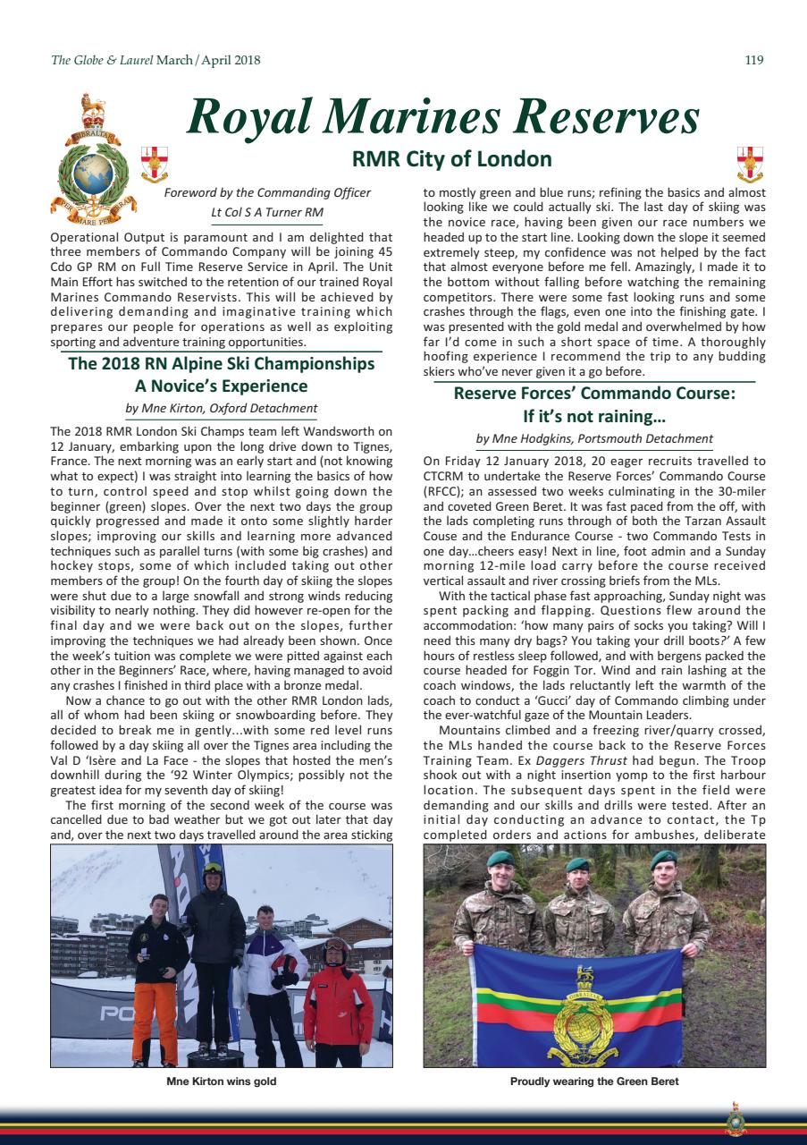 Globe & Laurel Preview Pages