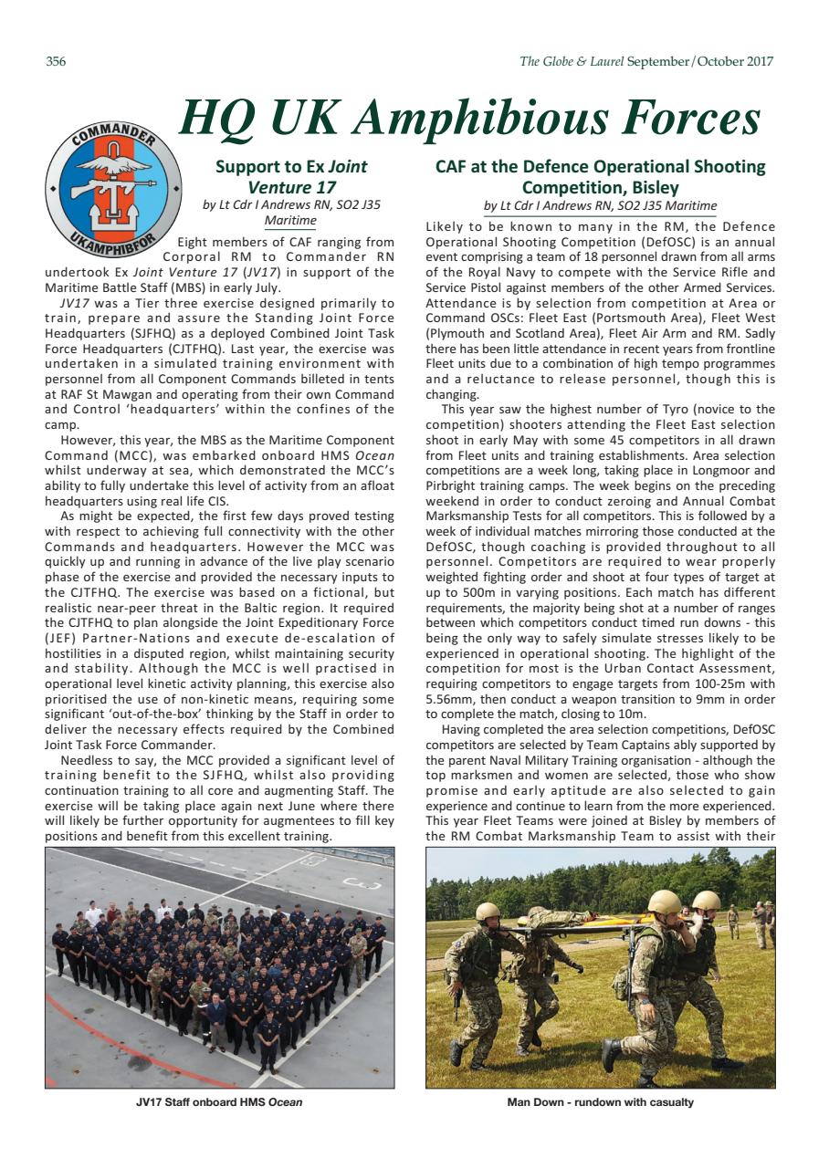 Globe & Laurel Preview Pages