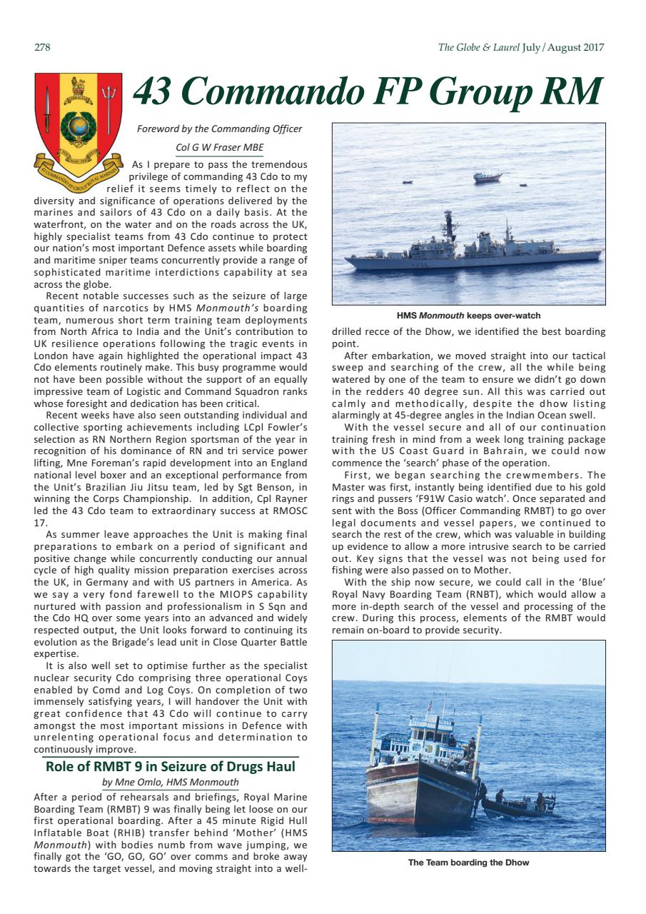 Globe & Laurel Preview Pages