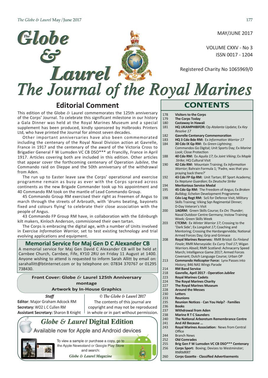 Globe & Laurel Preview Pages