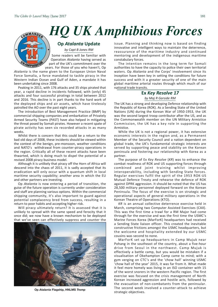 Globe & Laurel Preview Pages