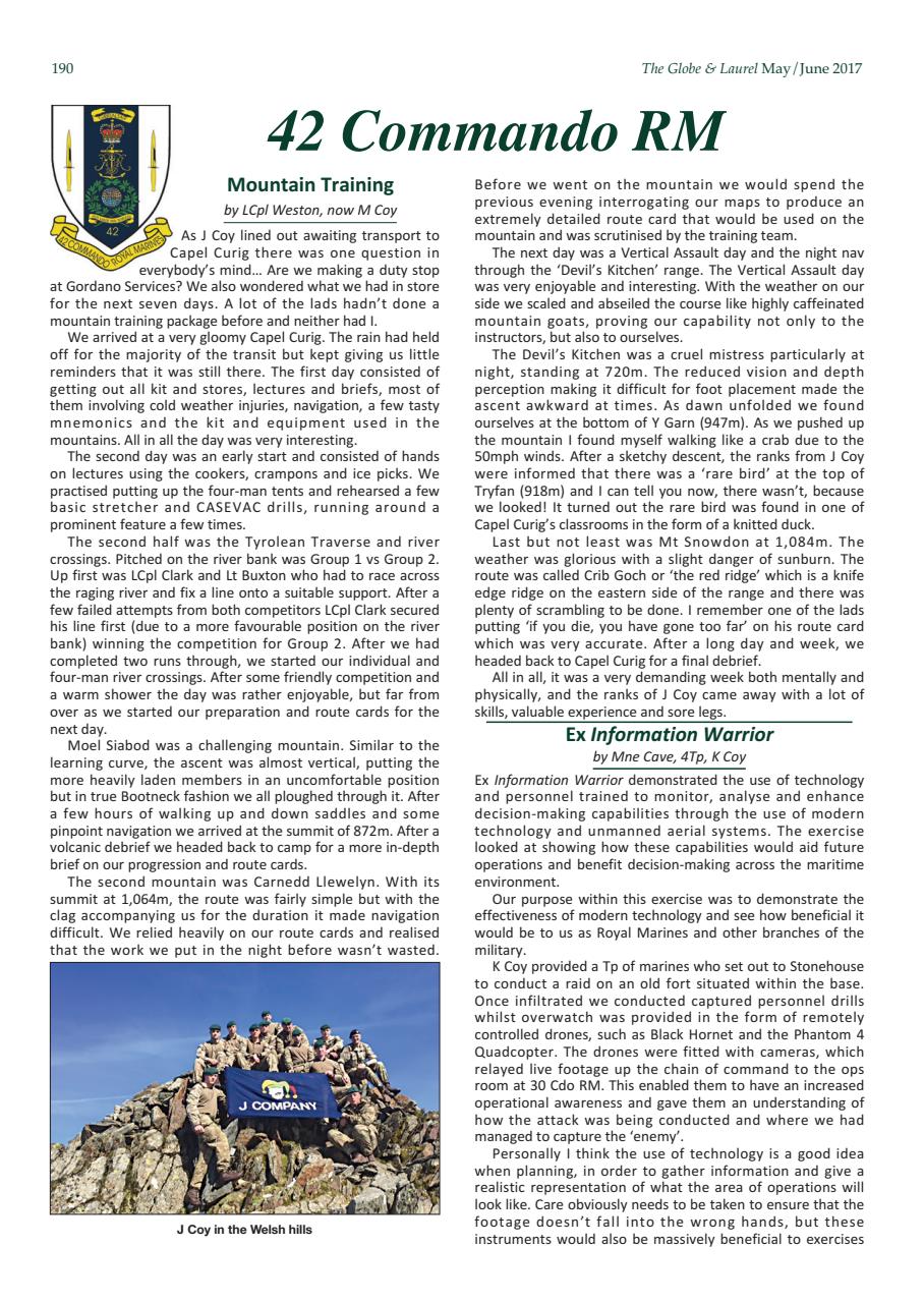 Globe & Laurel Preview Pages