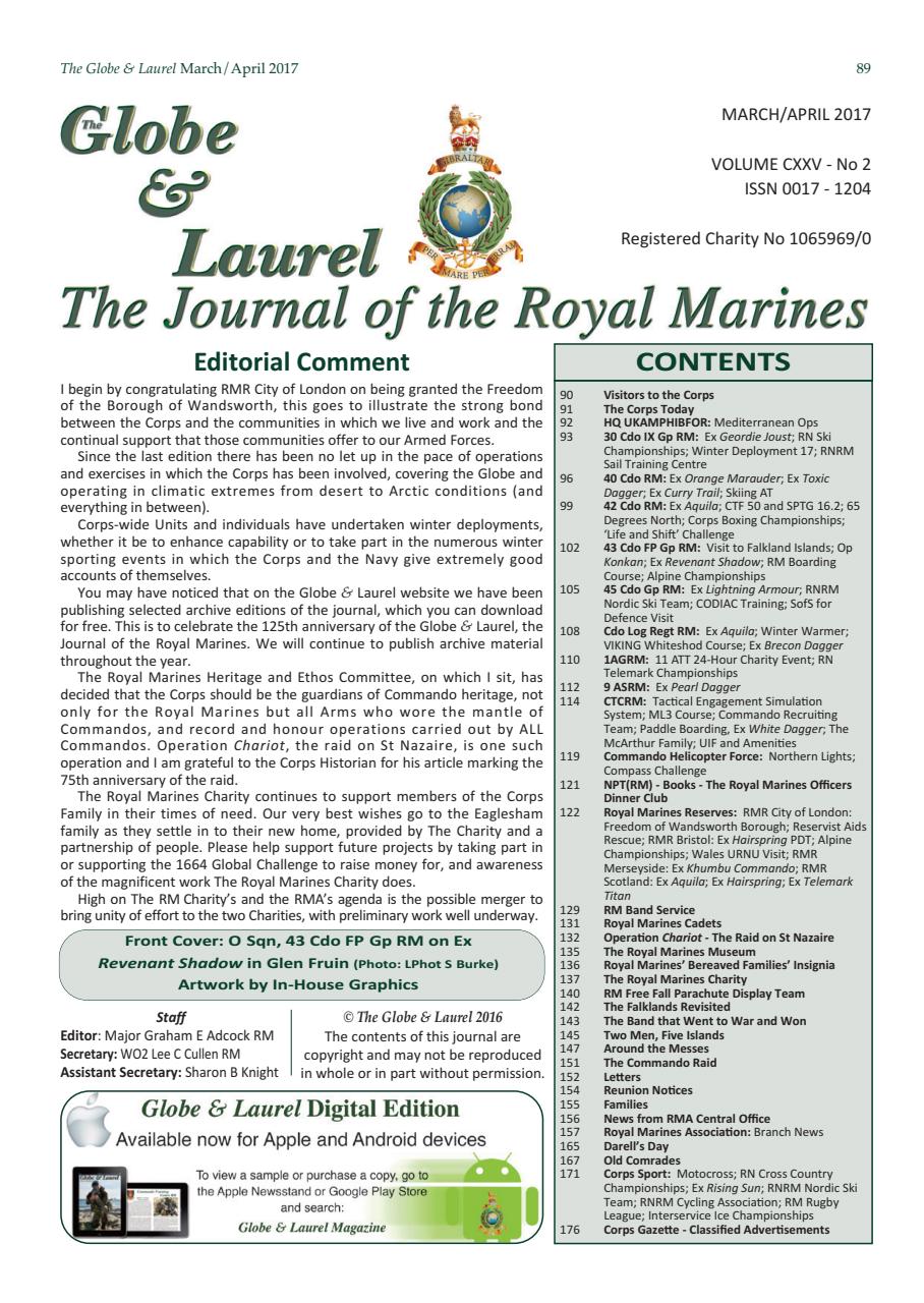 Globe & Laurel Preview Pages