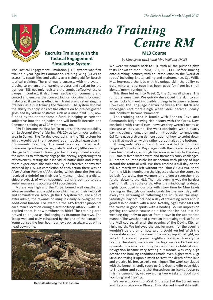 Globe & Laurel Preview Pages