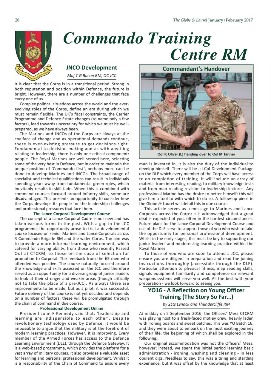 Globe & Laurel Preview Pages