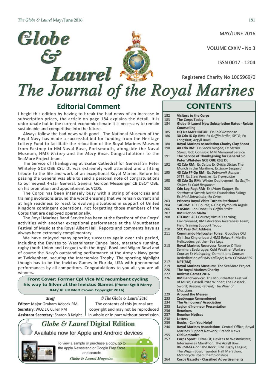 Globe & Laurel Preview Pages