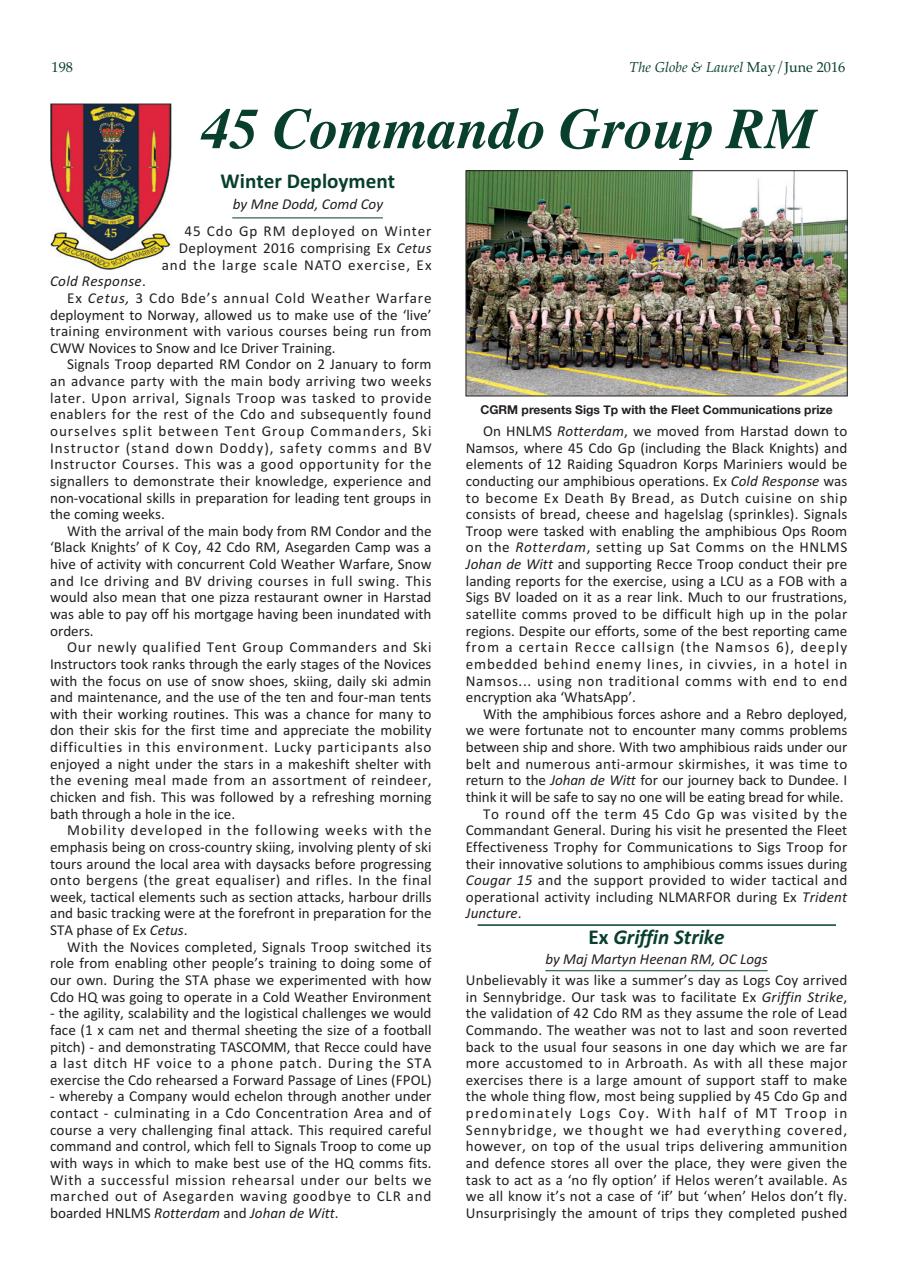 Globe & Laurel Preview Pages