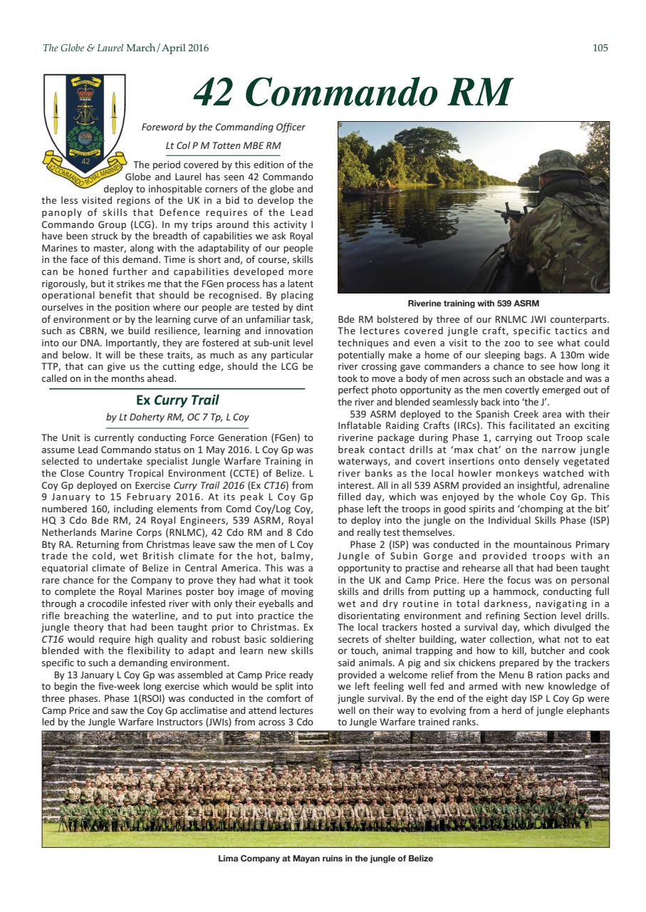 Globe & Laurel Preview Pages