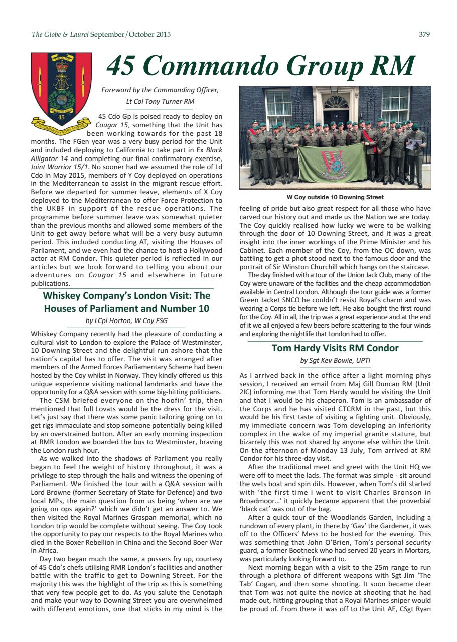 Globe & Laurel Preview Pages