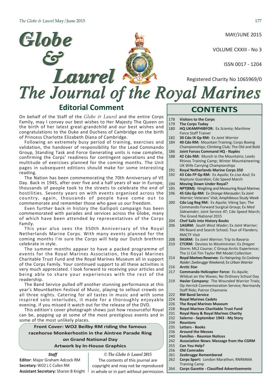 Globe & Laurel Preview Pages