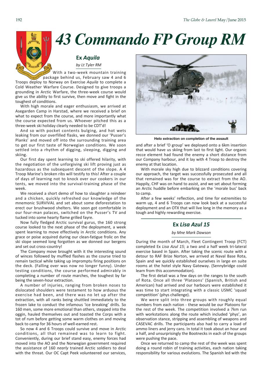 Globe & Laurel Preview Pages