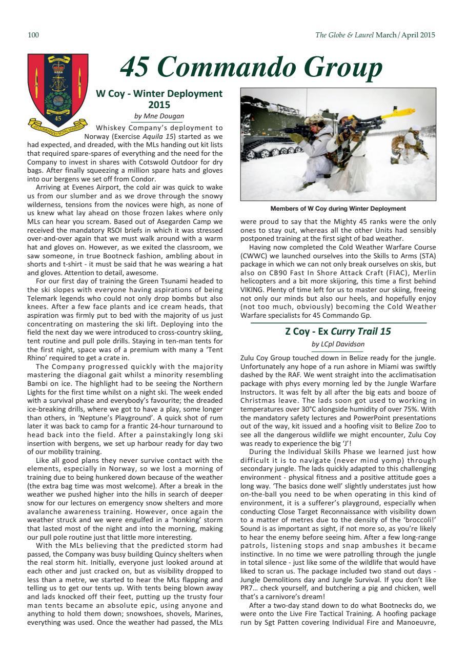 Globe & Laurel Preview Pages