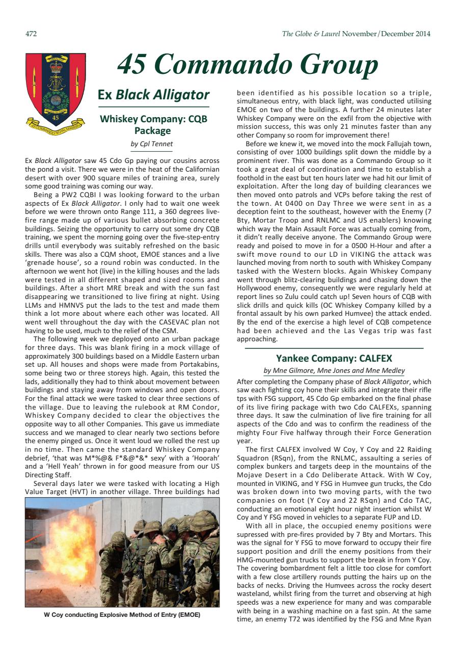 Globe & Laurel Preview Pages