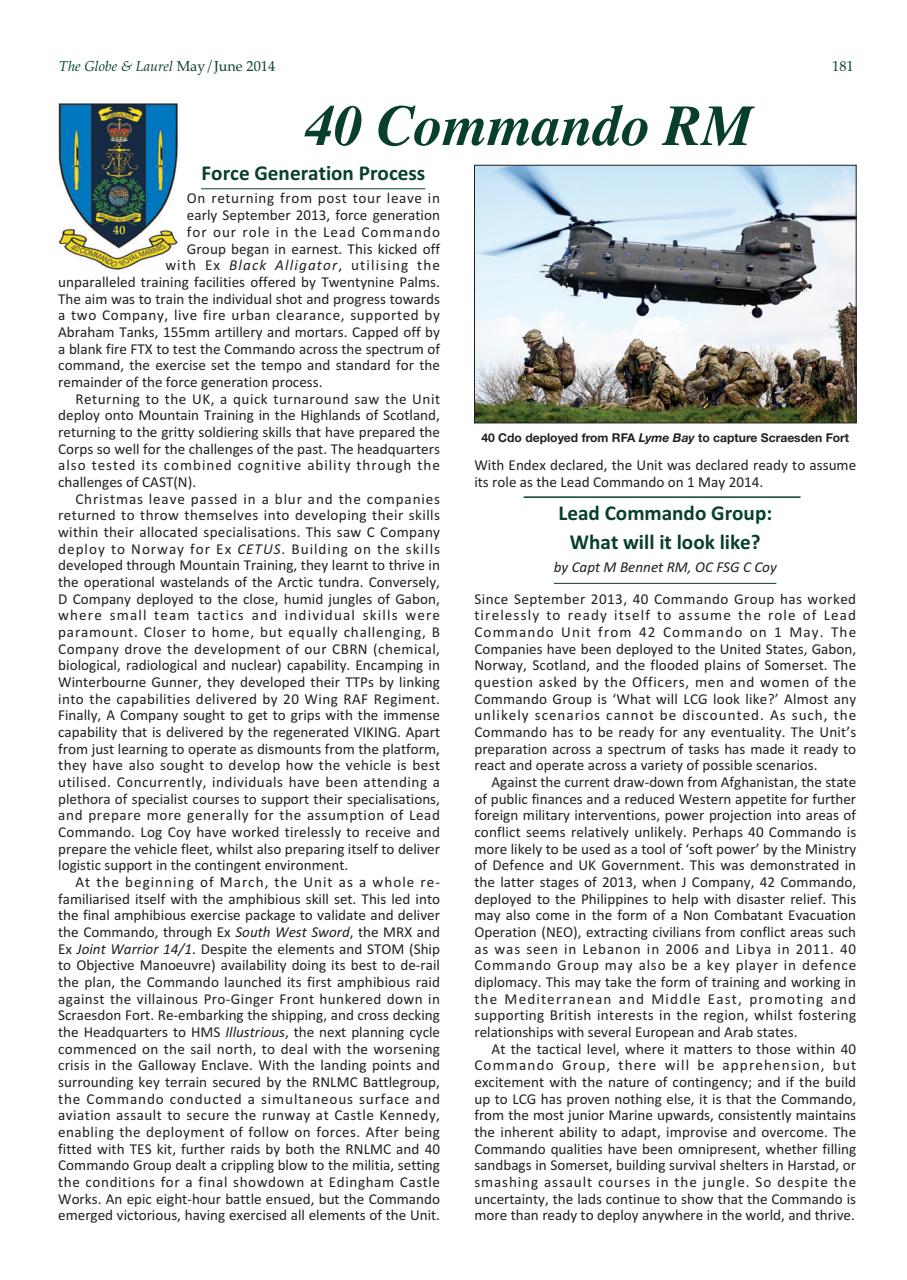 Globe & Laurel Preview Pages