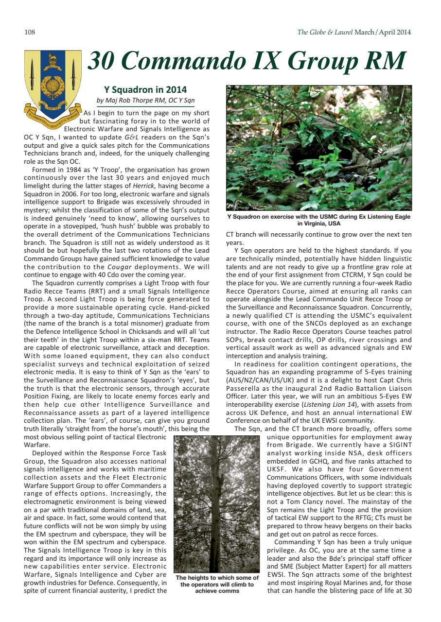 Globe & Laurel Preview Pages