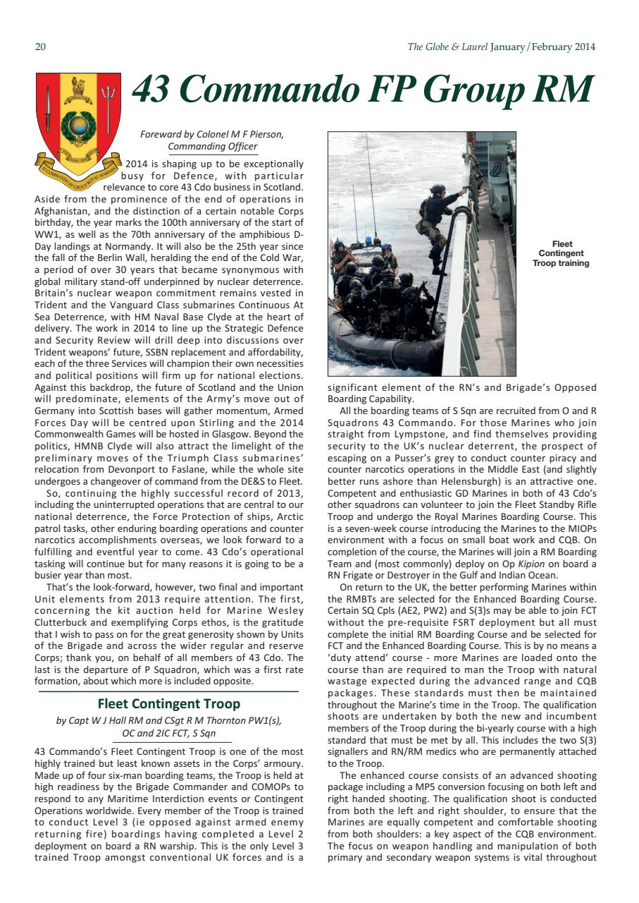 Globe & Laurel Preview Pages