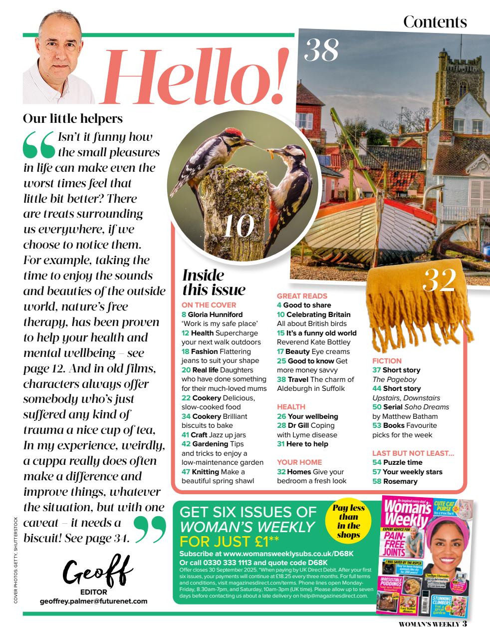 Woman's Weekly Preview Pages